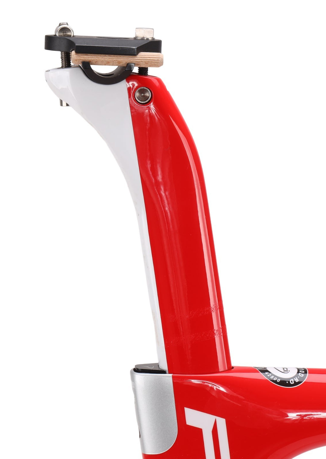 Pinarello Dogma F10 Disc Carbon Road Bike Frameset 56cm Red White Italy 2020