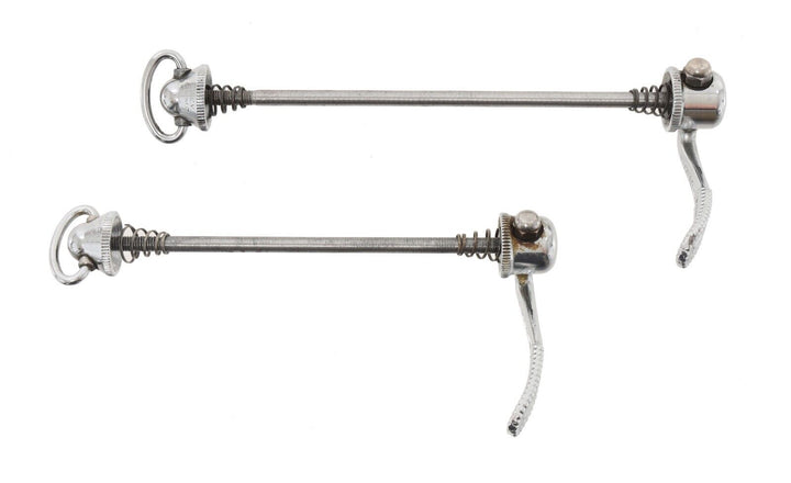 Campagnolo Nuovo Super Record Quick Release Skewer Set 100/130mm Curved Lever QR