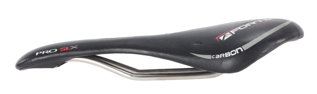 Forte PRO SLX Carbon Shell Road Bike Saddle 130mm 7x 7mm Titanium