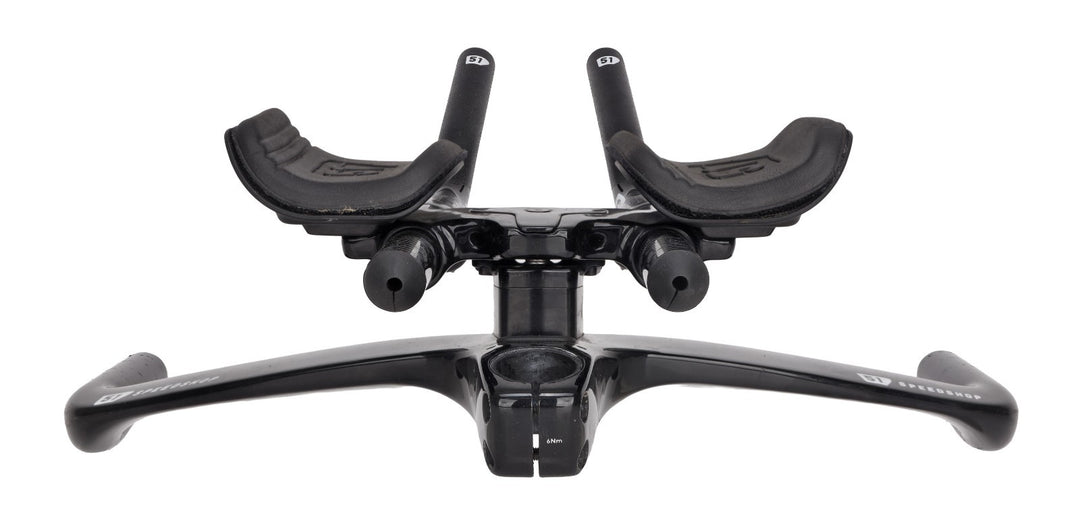 51 Speedshop Carbon Mono Riser Aerobar Triathlon Bike Cockpit w/ FSM Extensions