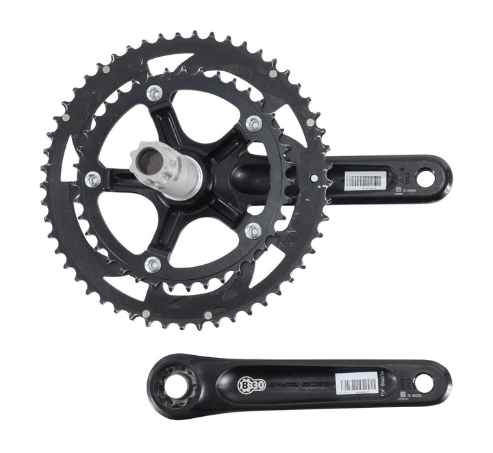 FSA Gossamer Alloy 2 x 10 Speed Road Bike Crankset 172.5mm 53/39T 130 BCD