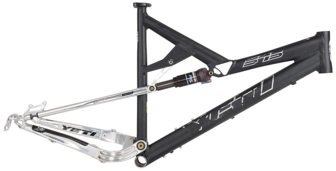 Yeti 575 AS-R Long Travel 26" Alloy Mountain Bike Frameset LARGE Black Fox 2005