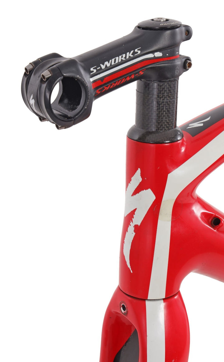 Specialized S-Works Tarmac SL4 Carbon Road Bike Frameset 54cm FLO RED 11r 2012