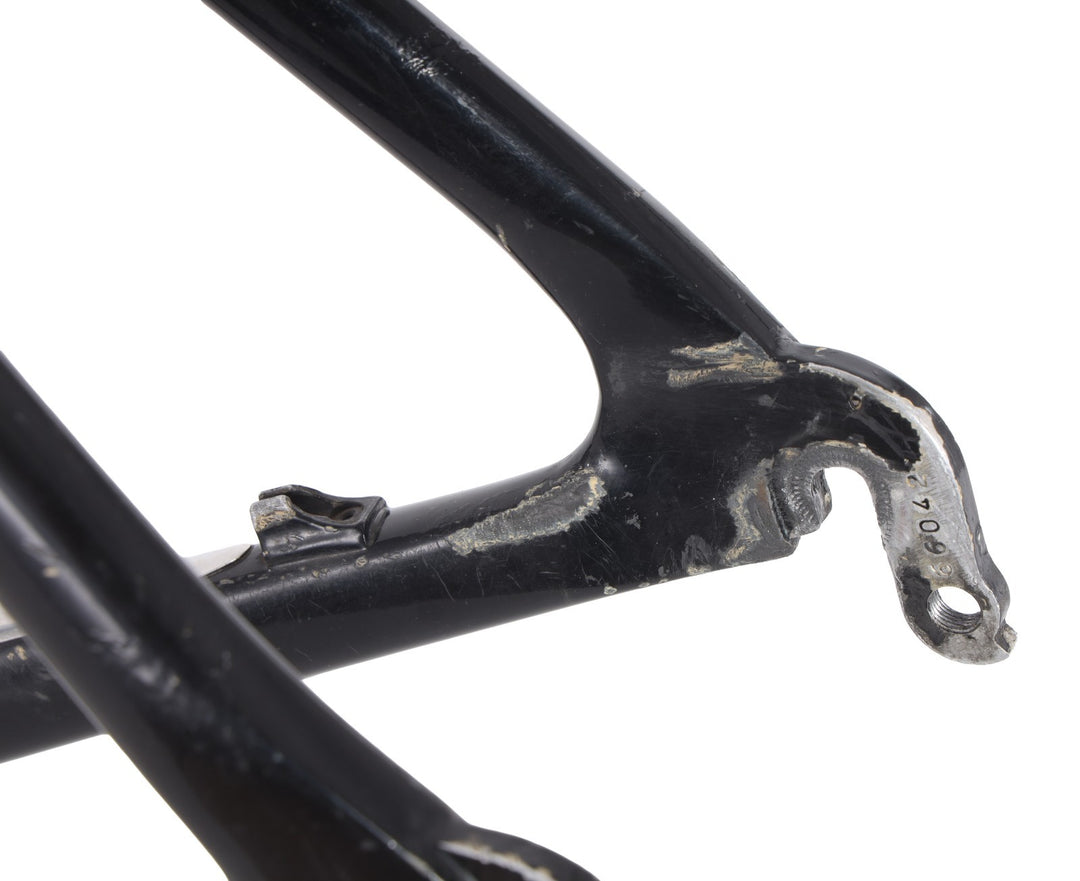 Kestrel 200 SC Carbon Road Bike Frameset 56cm Black USA Made Race Vintage 1990's