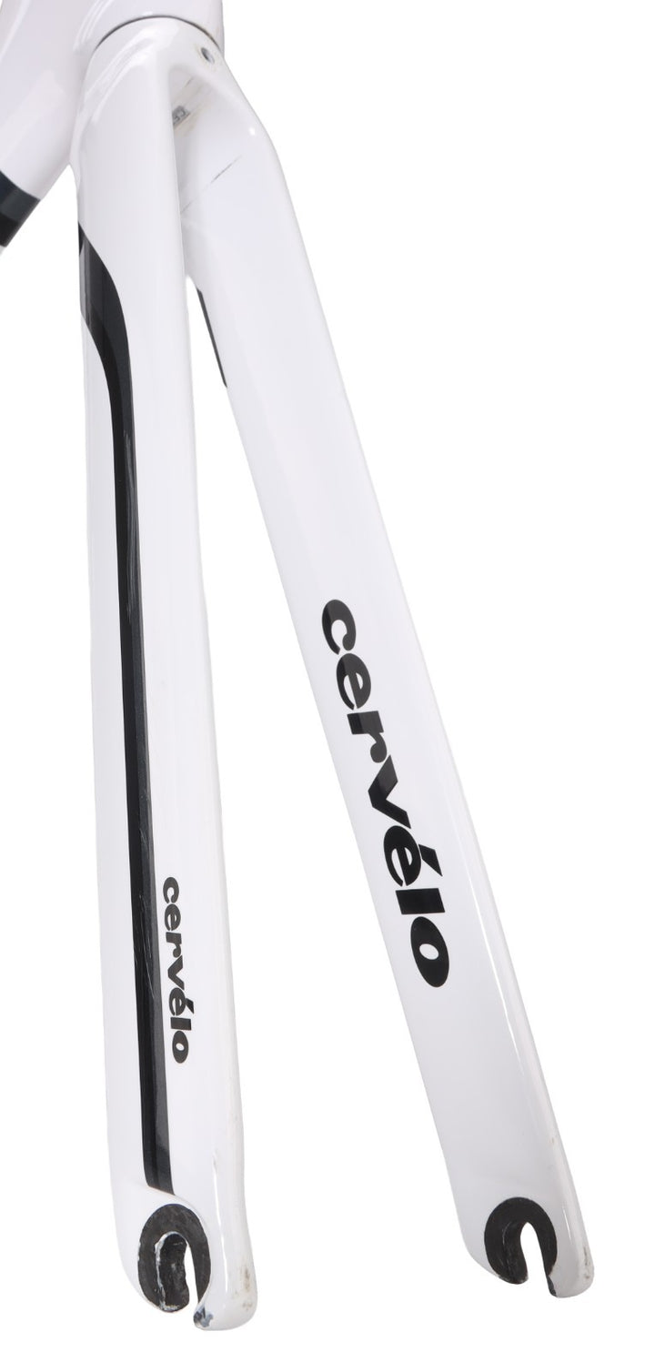 Cervelo P3 Carbon Aero Time Trial Bike Frameset 61cm WHTE/BLACK 700c Rim QR 2012