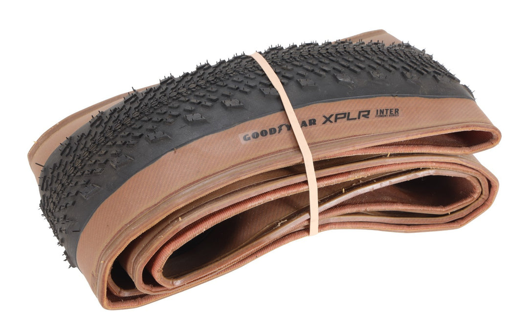 Goodyear XPLR Inter Tubeless Gravel Bike Tire 700 x 50c Tan Wall ZIPP 303 S SW