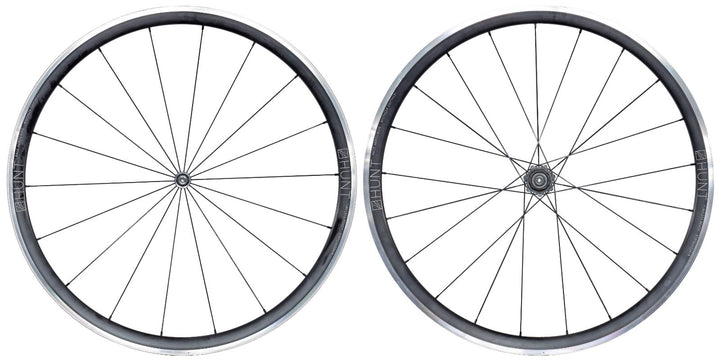 HUNT Race Aero Wide Alloy Road Wheelset Tubeless Shimano 11s 700c QR Rim Brake