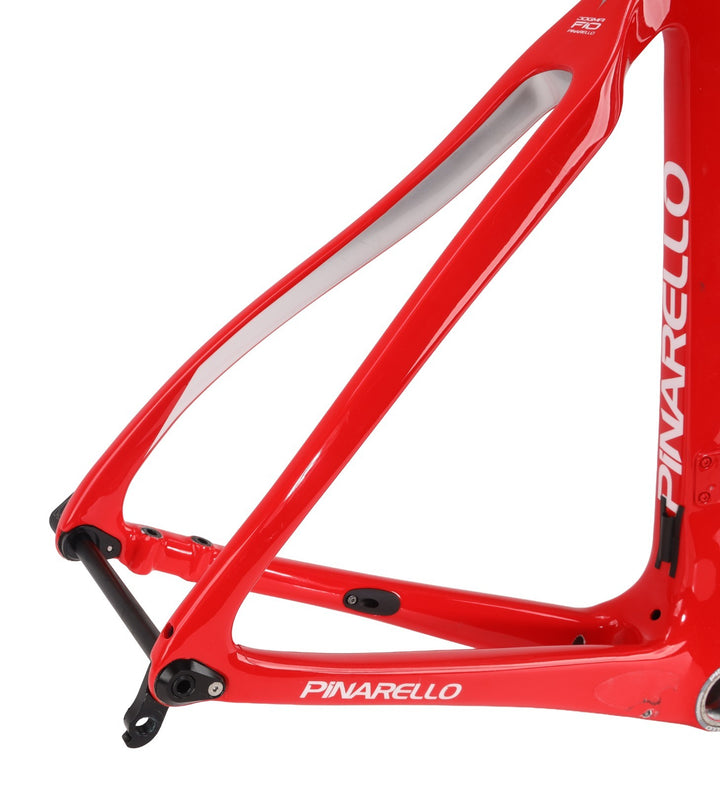 Pinarello Dogma F10 Disc Carbon Road Bike Frameset 56cm Red White Italy 2020