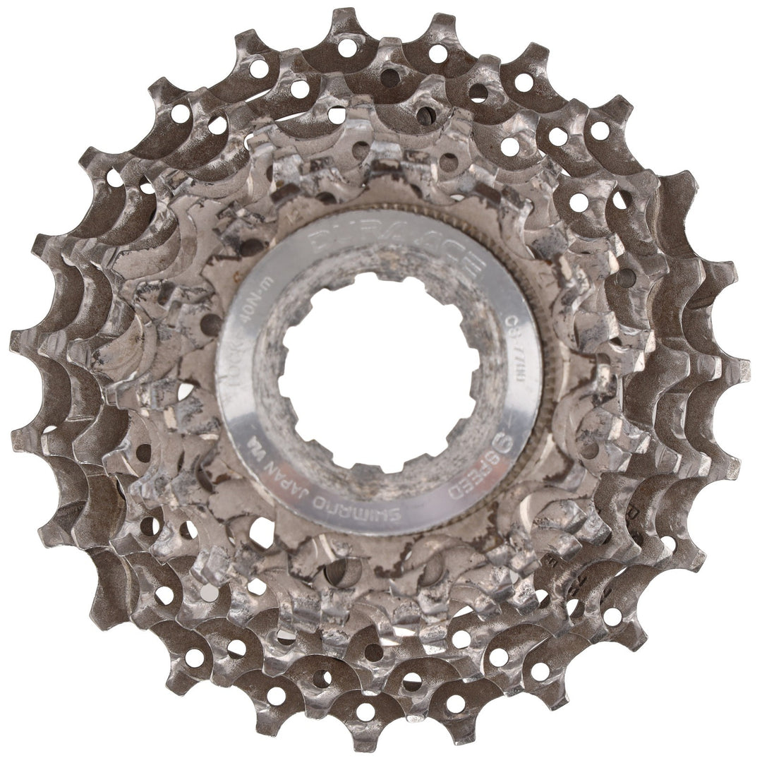 Shimano Dura-Ace CS-7700 9 Speed Road Bike Cassette 12-23T Titanium Hyperglide