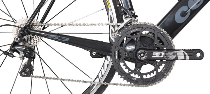 Cervelo S3 Ultegra Carbon Road Bike 2x 11 Sp 58cm Shimano BLACK 700c Rim QR 2016