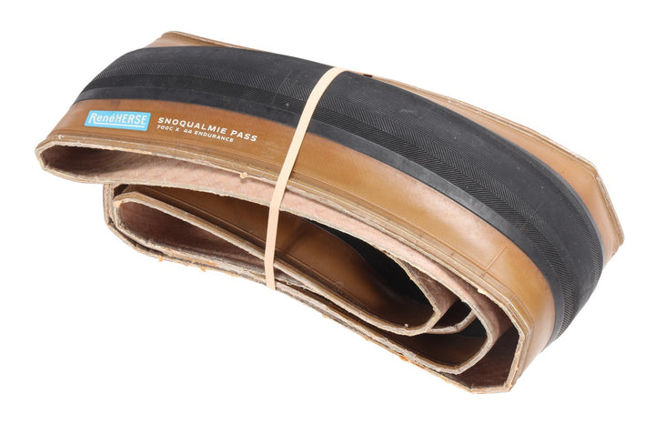 Rene Herse Snoqualmie Pass Endurance Tubeless Gravel Bike Tire 700 x 44c Tan