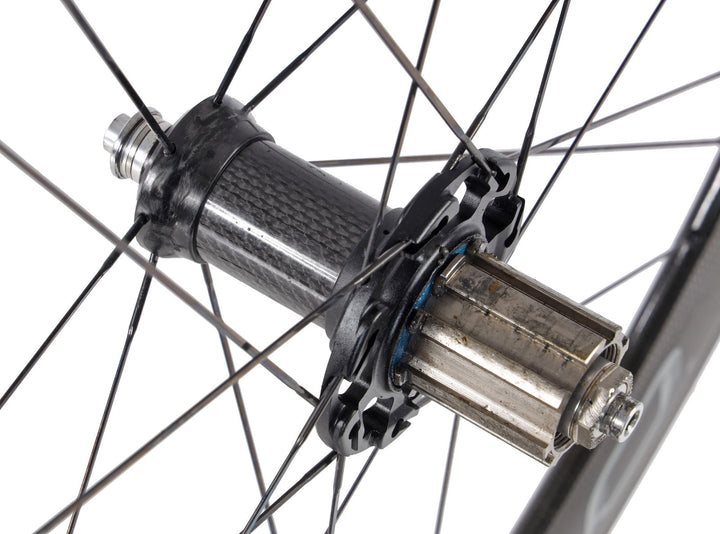 Campagnolo BORA ULTRA 50 Carbon Tubular Road Bike Wheelset 9-12 Speed QR Rim G3