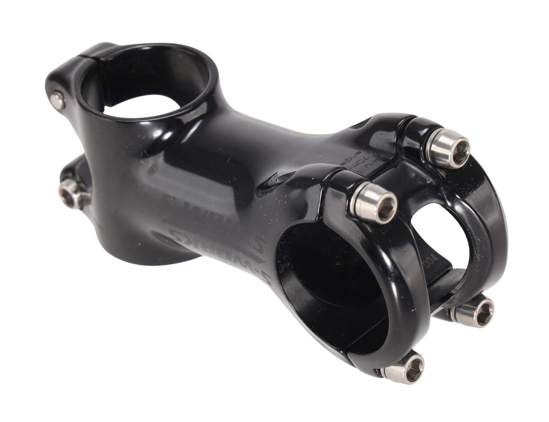 Specialized S-Works SL Alloy Road Bike Stem 31.8 x 70mm +/-6° BLACK Gravel Ti