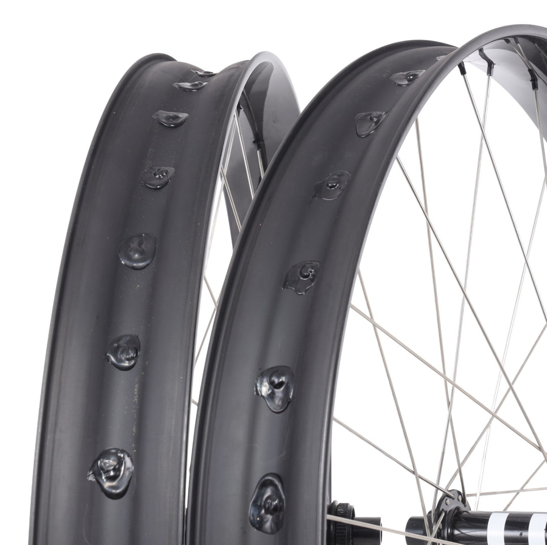 Nextie Xiphias DT 350 Disc Carbon Tubeless 27.5" Fat Bike Wheelset Shimano 12 Sp