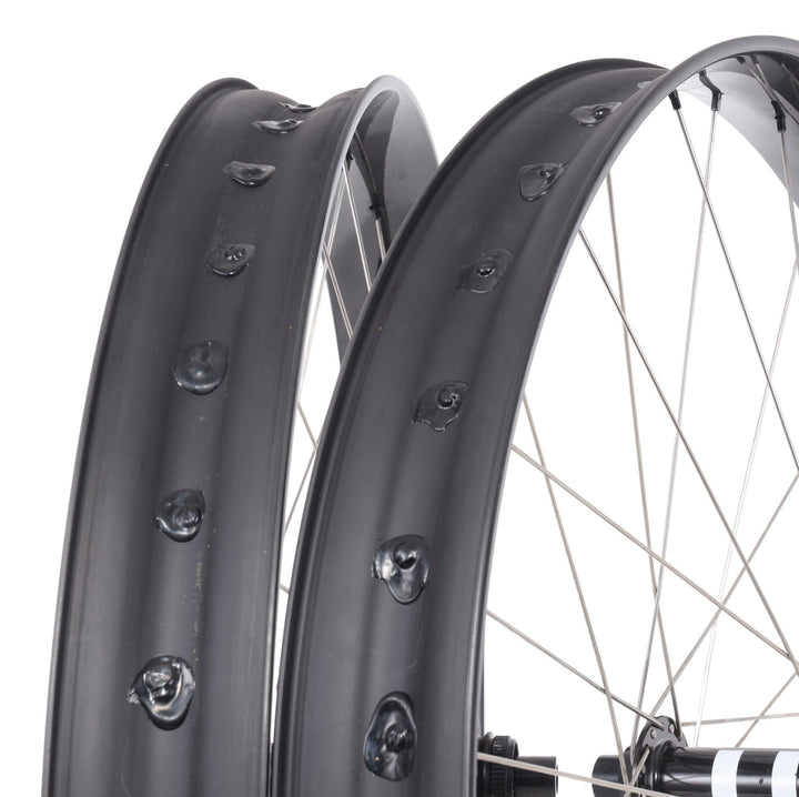 Nextie Xiphias DT 350 Disc Carbon Tubeless 27.5" Fat Bike Wheelset Shimano 12 Sp