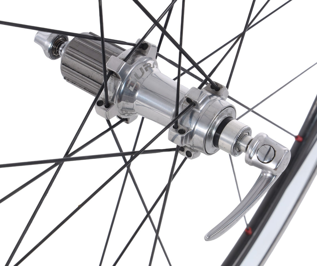 Shimano Dura-Ace Aero Carbon Clincher REAR Wheel Shimano 10 Sp 700c QR Rim Brake