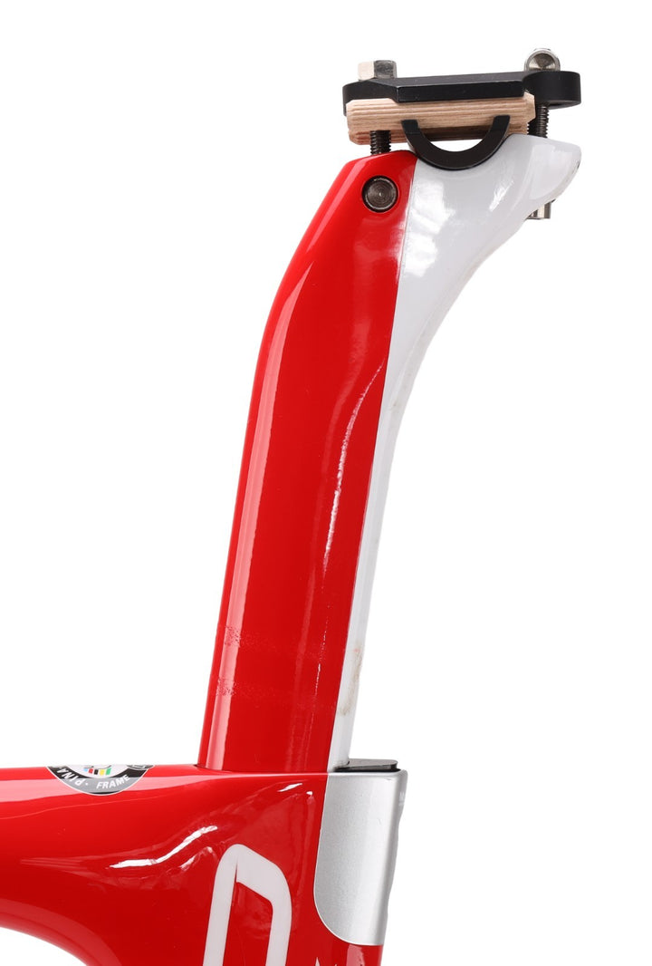 Pinarello Dogma F10 Disc Carbon Road Bike Frameset 56cm Red White Italy 2020