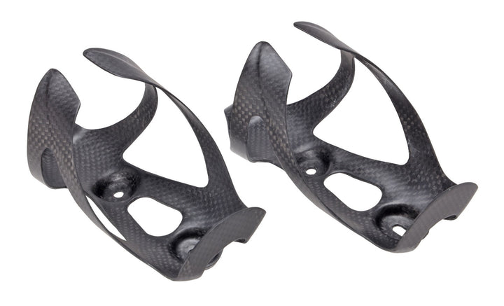 Unbranded Carbon Road Bike Water Bottle Cages 1 PAIR 3k Matte Black Gravel