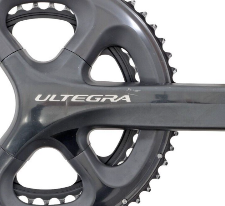 Shimano Ultegra FC-6800 2x 11 Speed Road Bike Crankset 175mm 53/39T Gravel Race