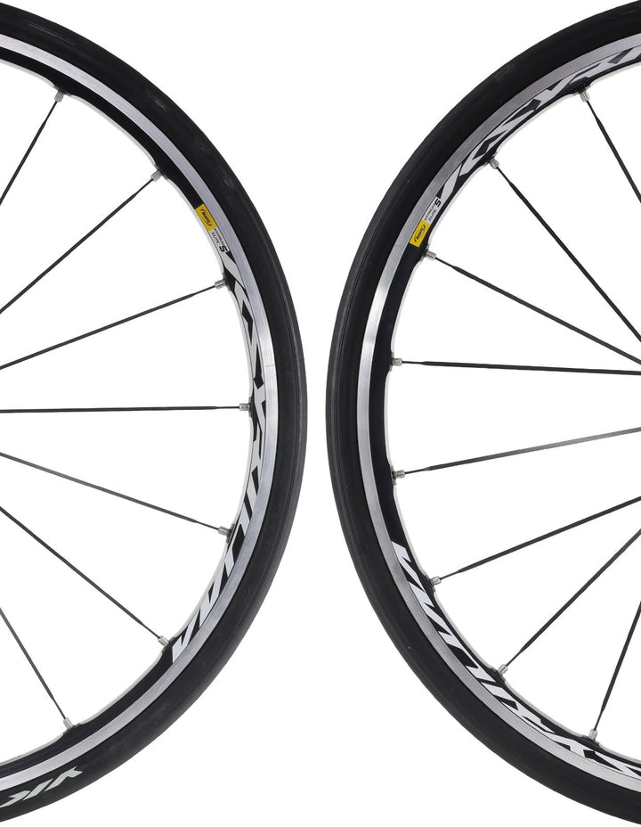 Mavic Ksyrium Elite S Alloy Clincher Road Wheelset 700c Shimano 11 QR Rim Yksion