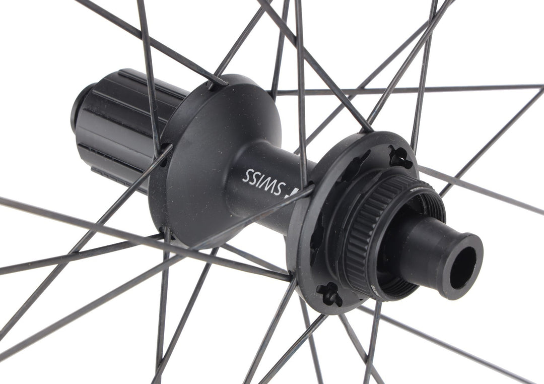 DT Swiss ARC 1400 DICUT Carbon Disc Tubeless Road Bike Wheelset CL 11 Sp Shimano
