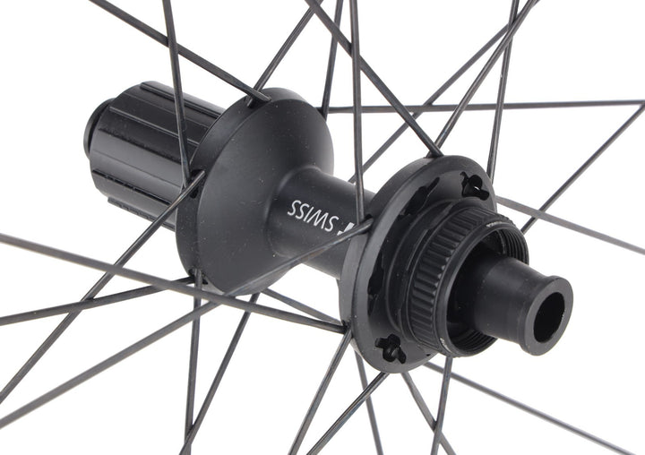DT Swiss ARC 1400 DICUT Carbon Disc Tubeless Road Bike Wheelset CL 11 Sp Shimano
