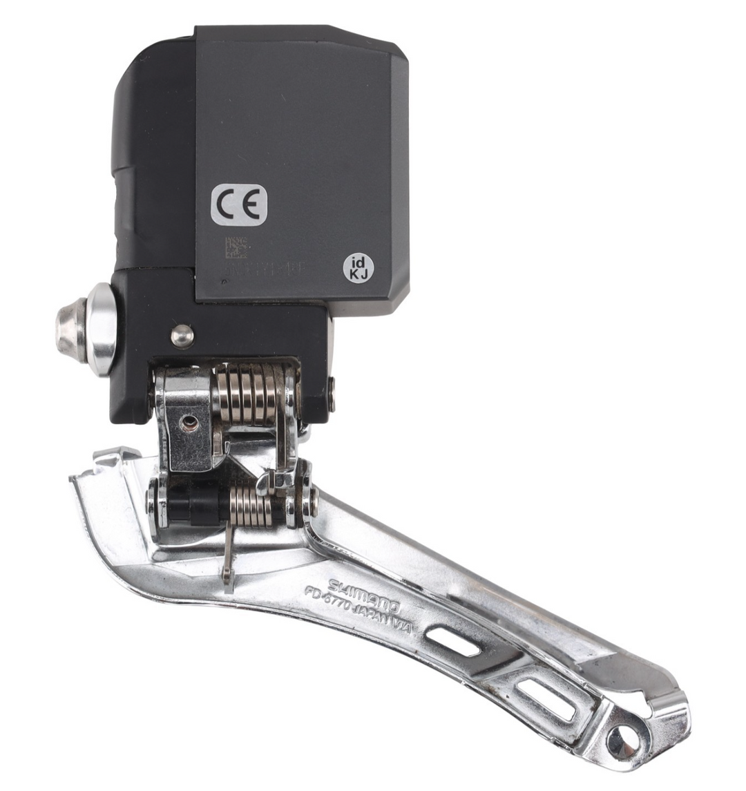 Shimano Ultegra Di2 FD-6770 2 x 10 Speed Road Tri Bike Front Derailleur Braze-On