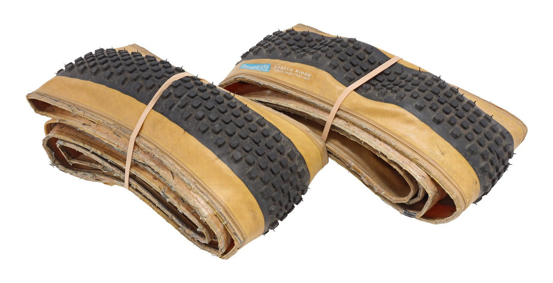 Rene Herse Oracle Ridge Extralight Tubeless Gravel Bike Tire PAIR 700 x 48c Tan