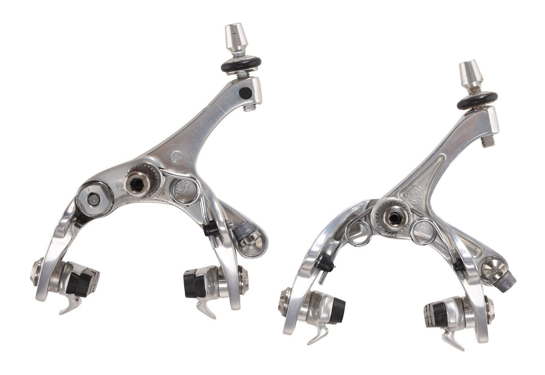Campagnolo Record Dual Pivot Road Bike Rim Brake Caliper SET Titanium F + R