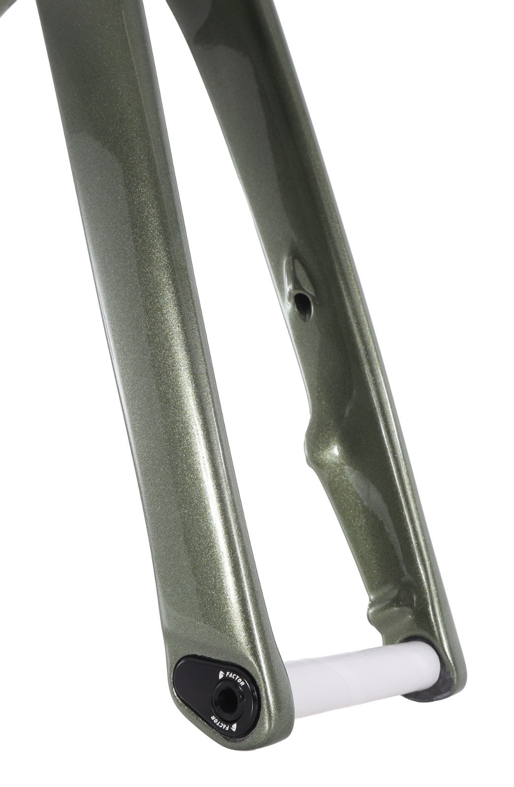 Factor Ostro Gravel Premium v1 Carbon Disc Frameset 54cm Olive CeramicSpeed 2023