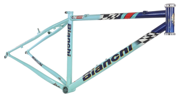 Bianchi Tycoon Boron 5000 Steel Mountain Bike Frame 26" Celeste S/M Hardtail MTB