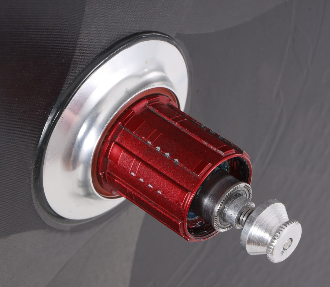 Zipp Carbon Disc ZedTech Tubular REAR Wheel Shimano 10 Spd 700c QR Rim Brake TT