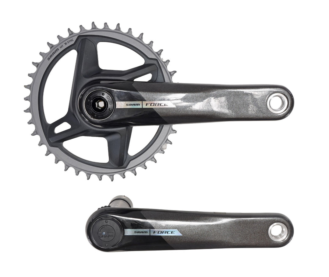 SRAM Force 1 AXS DUB Wide 1x 12/13s Carbon Power Meter Crankset 177.5mm 40T Bike