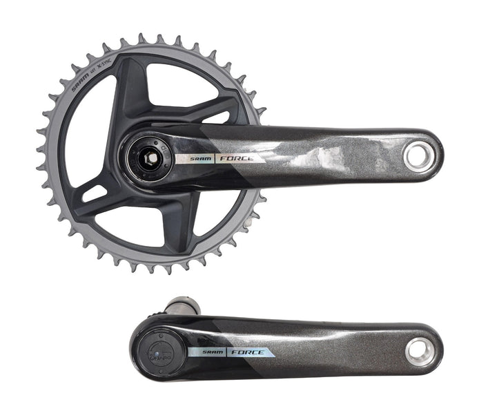SRAM Force 1 AXS DUB Wide 1x 12/13s Carbon Power Meter Crankset 177.5mm 40T Bike