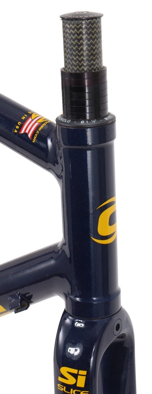 Cannondale R3000si CAAD5 Alloy Frameset TIME Carbon 56cm BLUE 700c Rim QR 2002