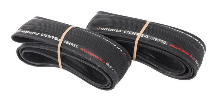 Vittoria Corsa Control Tubeless Road Bike Tire 700 x 25c 1 PAIR G2.0 BLACK Race