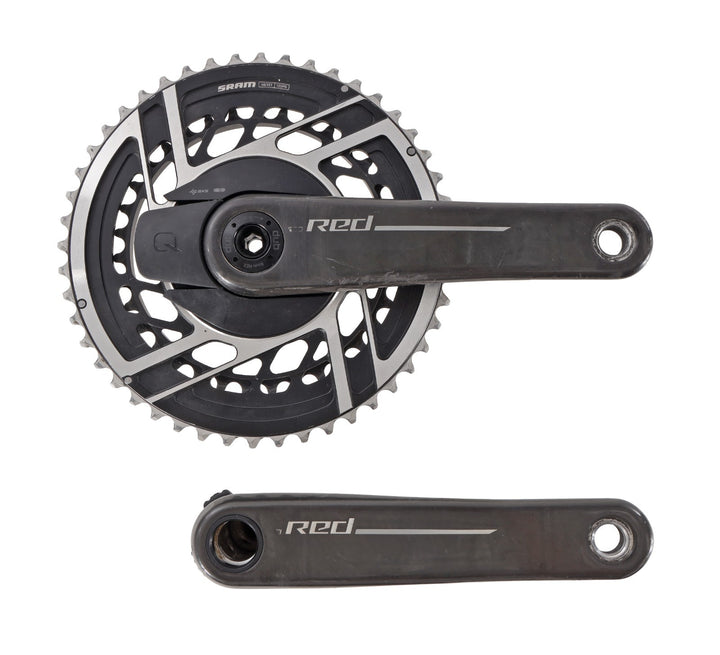 SRAM Red E1 AXS 2x 12s Carbon Road Bike Power Meter 48/35T Crankset 170mm DUB SL