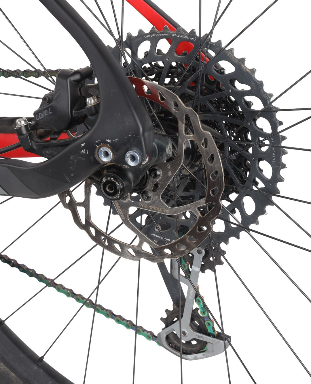 Spot Rocker Geared 29" Carbon Hardtail Mtn Bike 1x 11 Spd LG BLACK Fox SRAM 2023