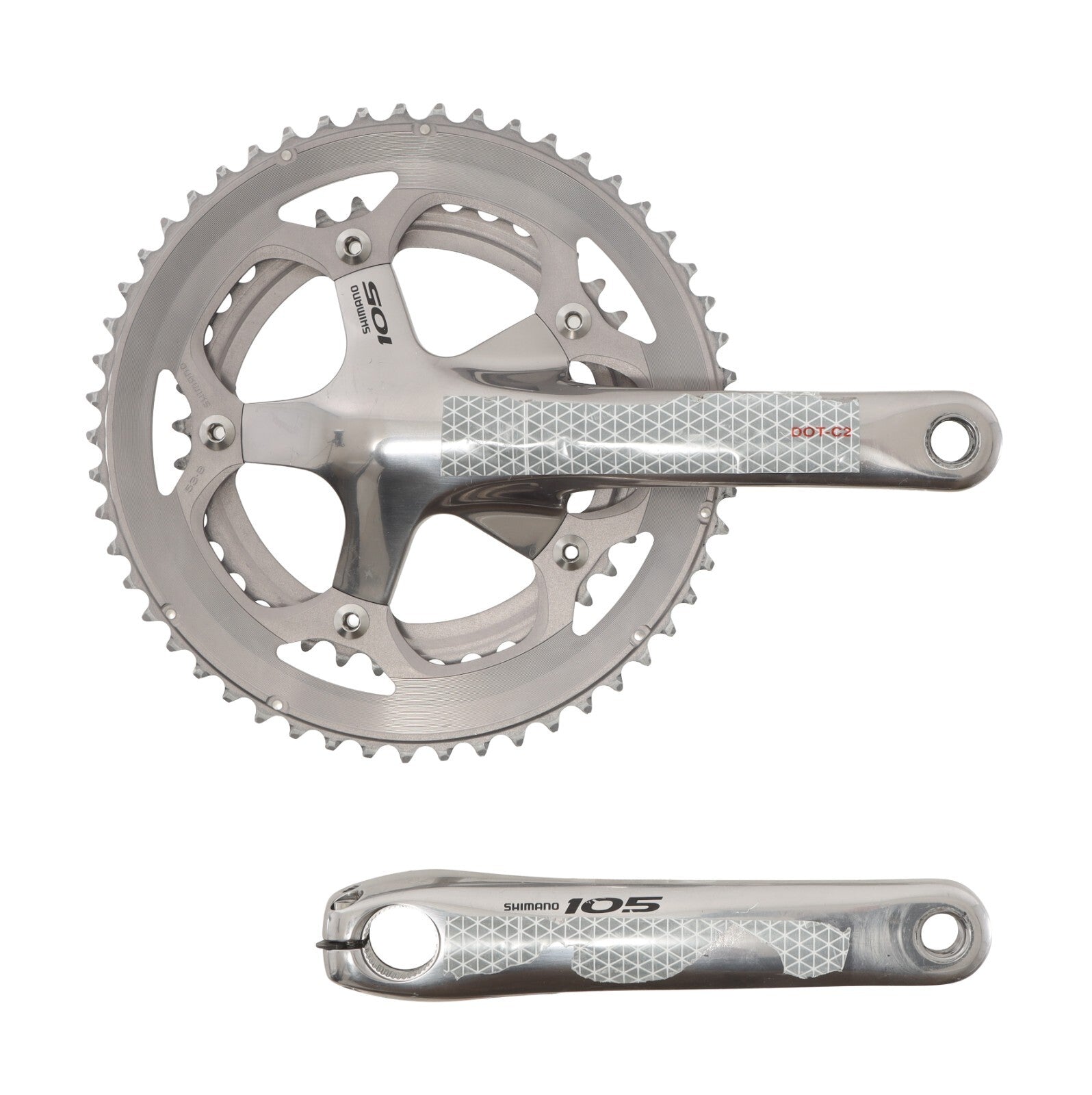 Shimano 105 FC-5600 2x 10s Crankset 175mm 52/39T Road Bike 5 Bolt