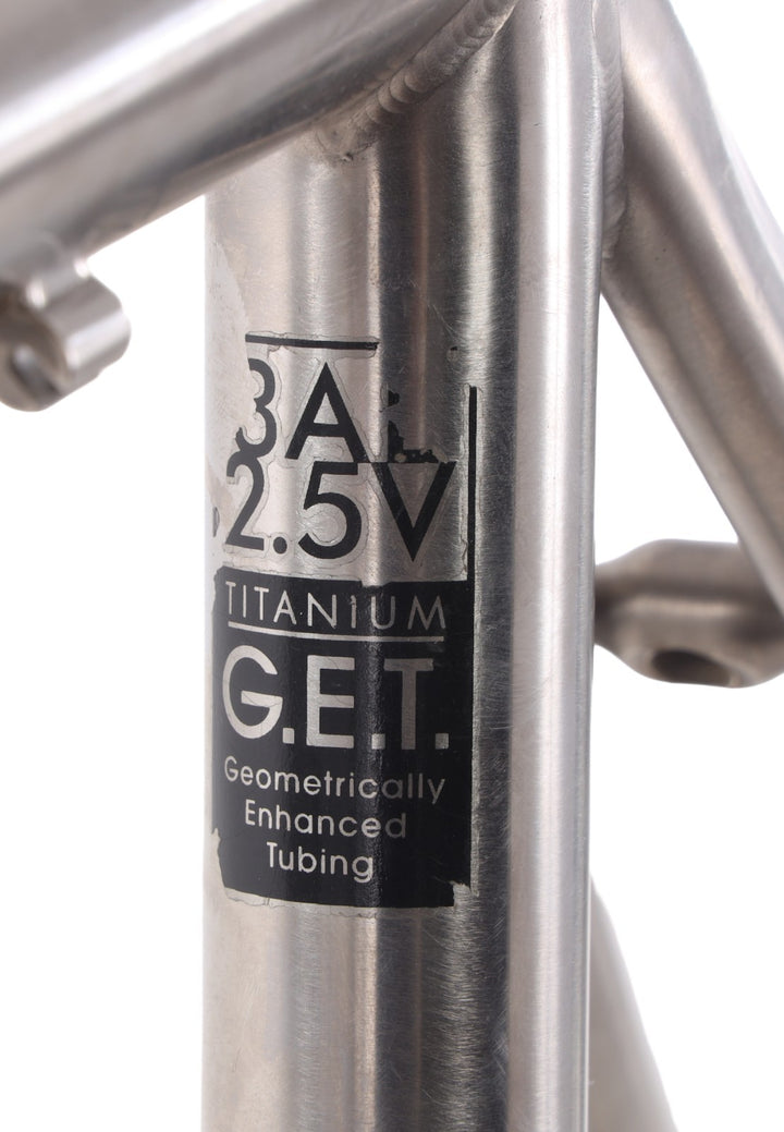 Litespeed Siena Titanium Road Bike Frame 56cm MD/LG QR Rim 700c USA Made 2007