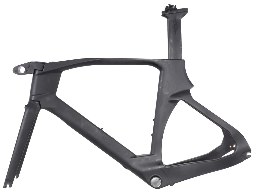 Unbranded Carbon TT Frameset Module MEDIUM Black Direct Mount Rim Brake 700c QR