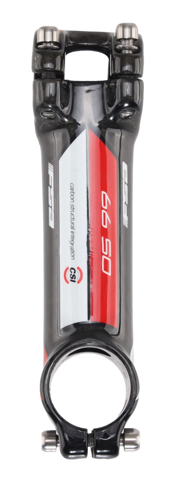 FSA OS-99 CSI Carbon Alloy Road Gravel Bike Stem 31.8 x 110mm 6º BLACK Ti Bolts