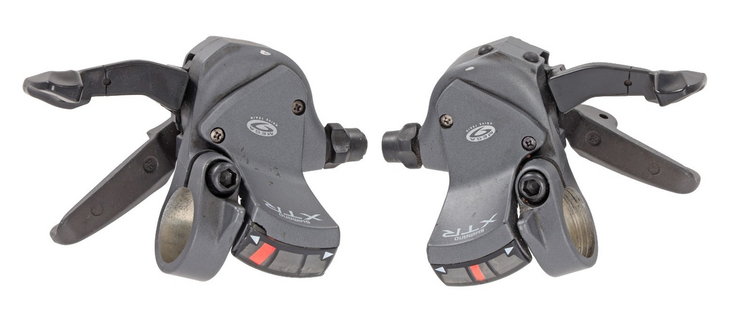 Shimano XTR SL-M952 3 x 9 Speed Mountain Bike Shifter SET Trigger Vintage XC MTB