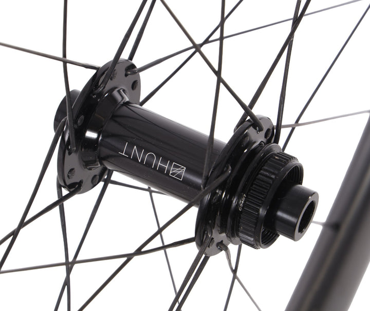 HUNT 50 Carbon Disc Tubeless Road Bike FRONT Wheel 12x 100mm 700c Gravel Cross
