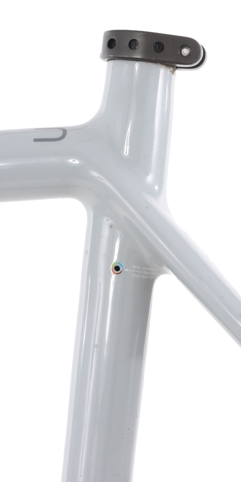 OPEN Cycle U.P. Carbon Gravel Bike Frameset 700c Disc LARGE Grey 40c/2.1" Max