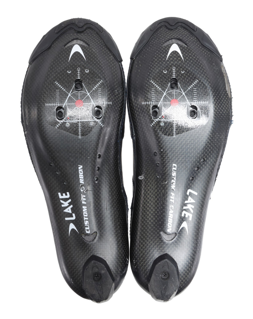 Lake CX403 Carbon Wide Road Bike Shoes EU 45 US Men 11.75 Blue 3 Bolt BOA