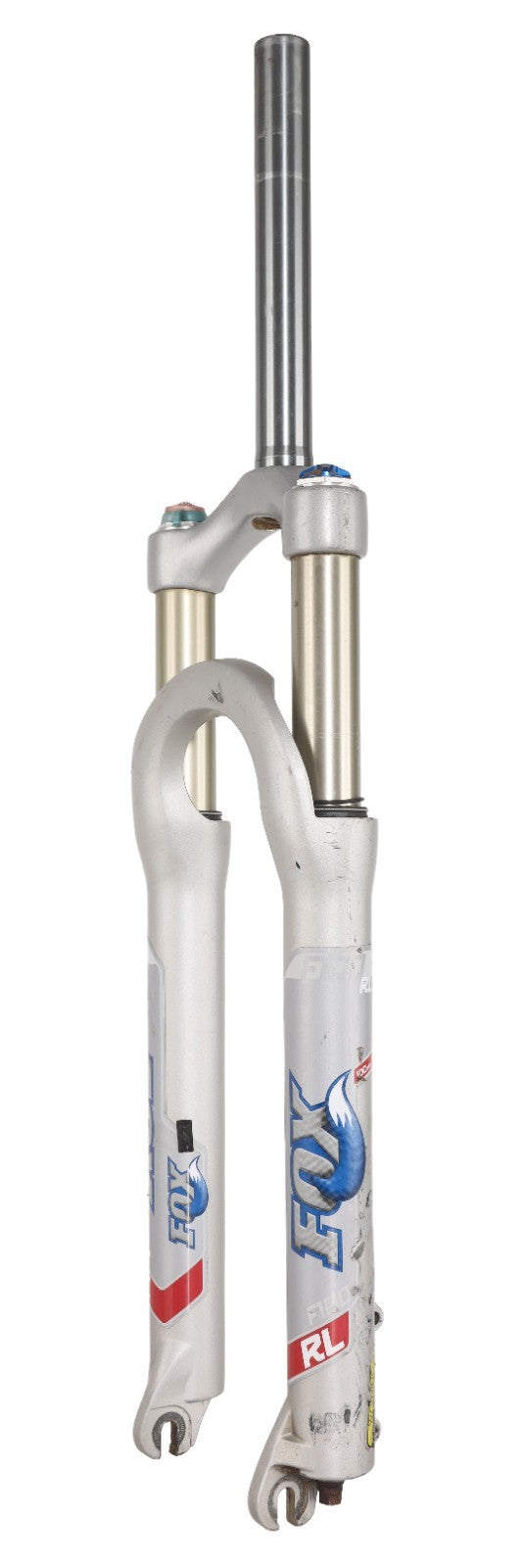 Fox Factory F100 RL Disc Mountain Bike Fork 26" 100mm w/ Lockout 32 SILVER QR