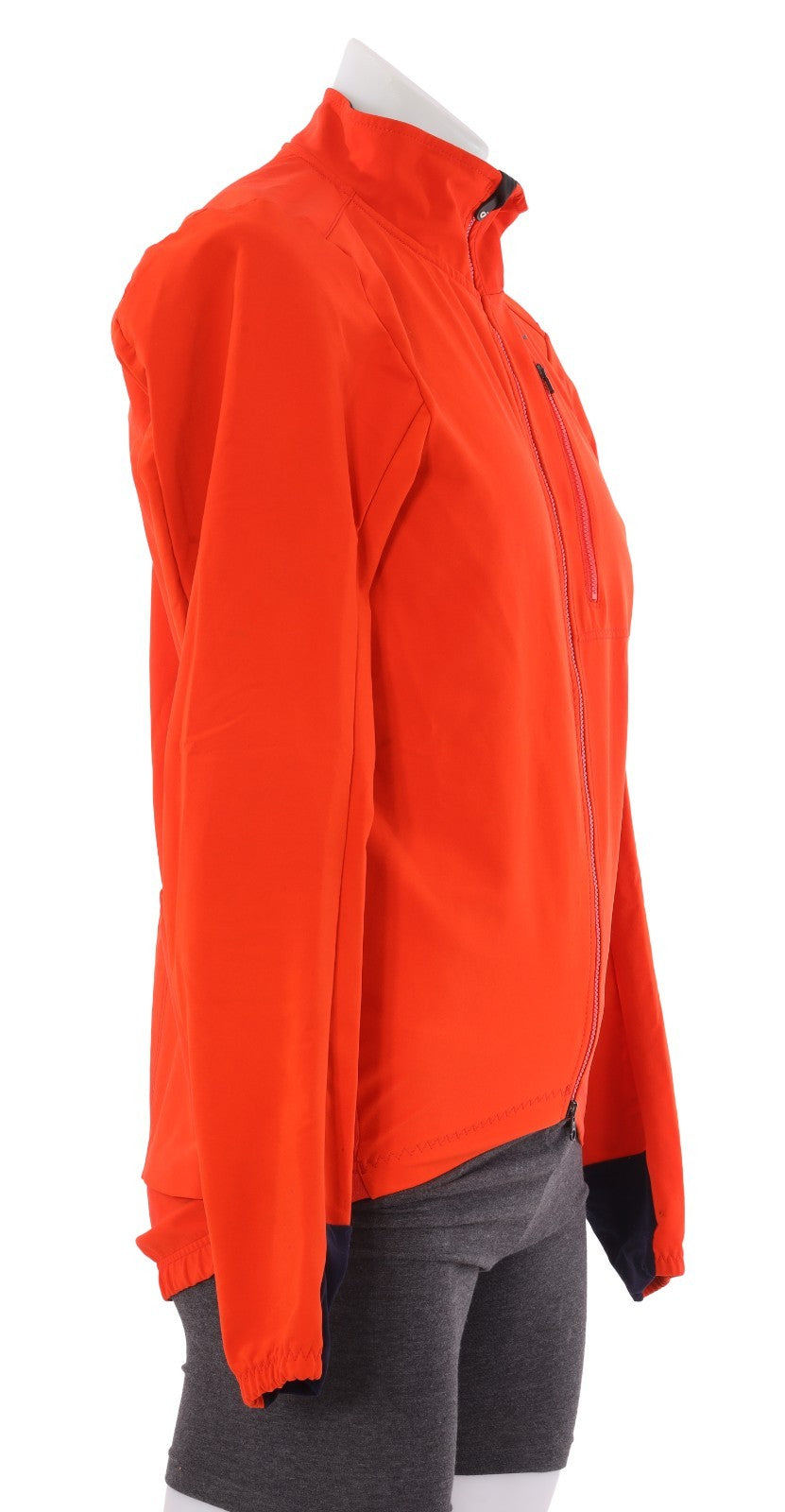 Velocio Signature Softshell Cycling Jacket Men LARGE Orange Road Bike Gravel MTB