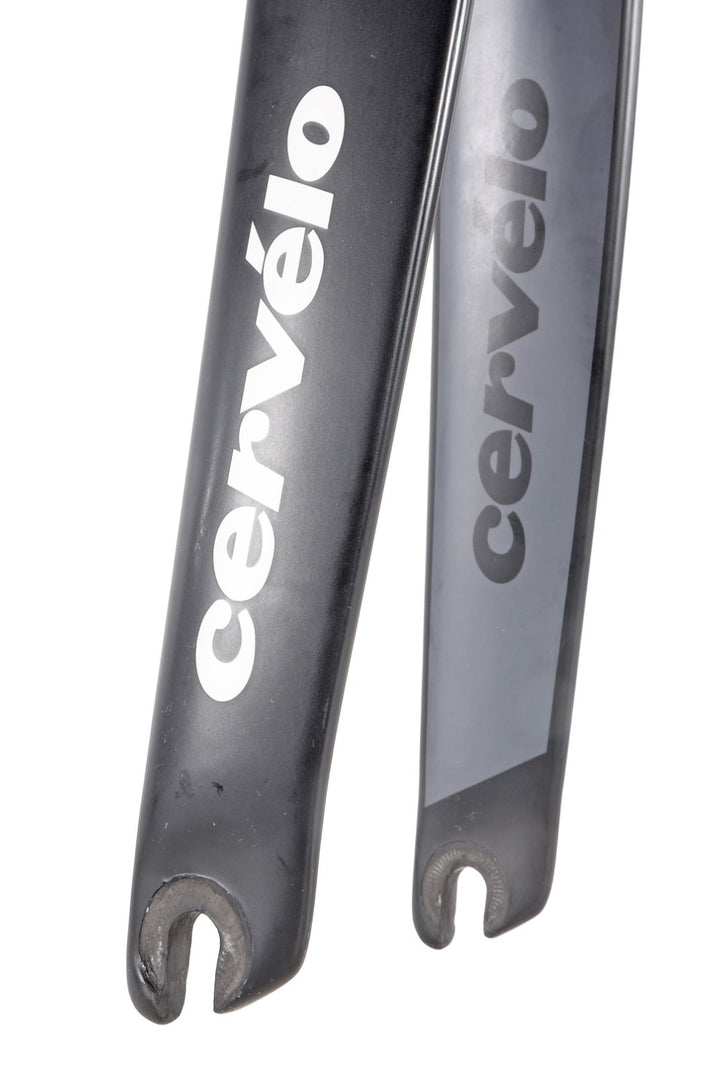 Cervelo S5 Carbon Road Bike Fork Rim Brake 700c 1 1/8" Tapered Steerer 195mm TT