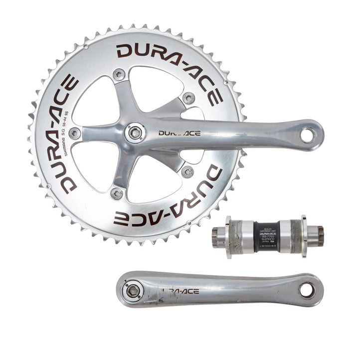 Shimano Dura-Ace FC-7700 2x9 Spd Road Bike Crankset 172.5mm 56/44T 130 BCD w/ BB